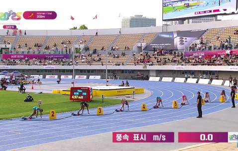 DB官网在线登录入口快0.01秒！亚锦赛女子200米：16岁陈妤颉22秒97力压卫冕冠军夺金